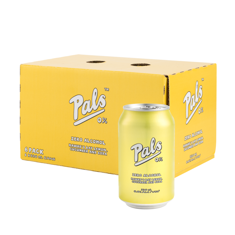 Pals Lemon Cucumber & soda Zero 6Cans