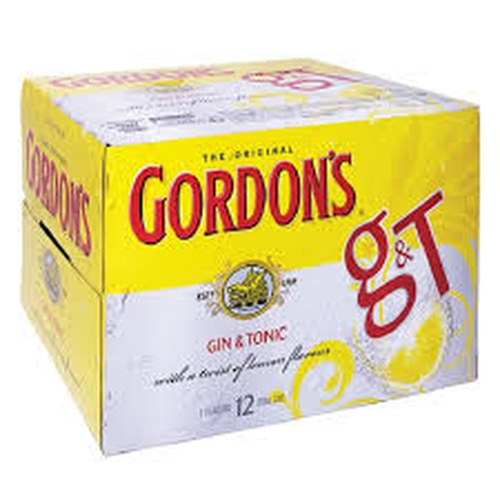 Gordon’s G&T 12cans