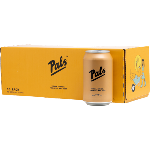 Pals orange 10cans